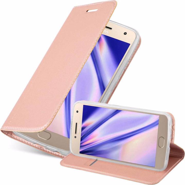 Produktbild Cadorabo Book Classy Style Cover (Motorola Moto G5 Plus)