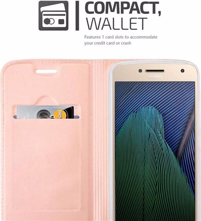 Produktbild Cadorabo Book Classy Style Cover (Motorola Moto G5 Plus)