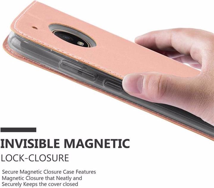 Produktbild Cadorabo Book Classy Style Cover (Motorola Moto G5 Plus)