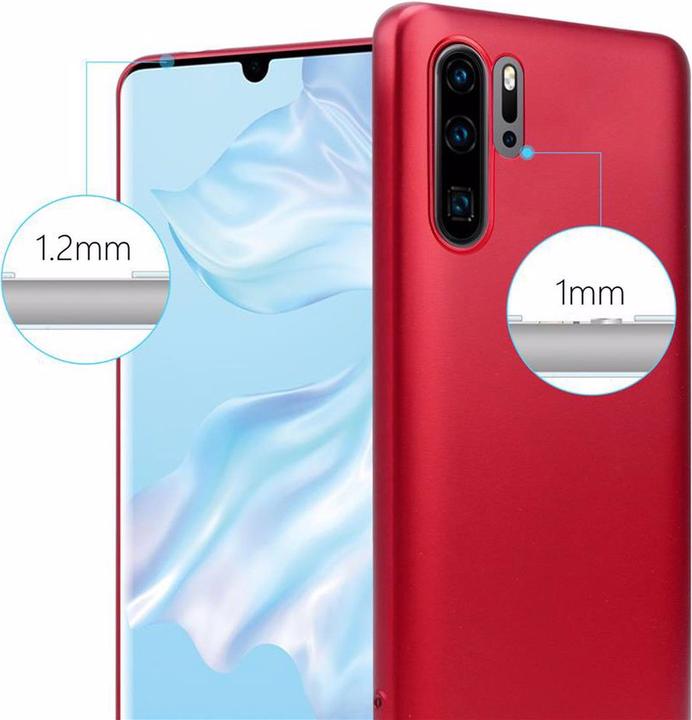 Actual product image Cadorabo TPU Matt Metallic Cover (Huawei P30 Pro)
