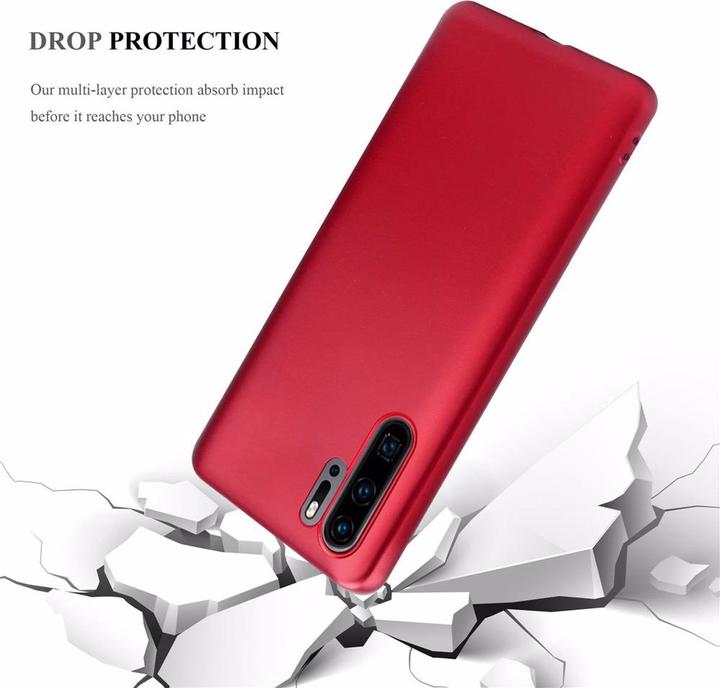 Actual product image Cadorabo TPU Matt Metallic Cover (Huawei P30 Pro)