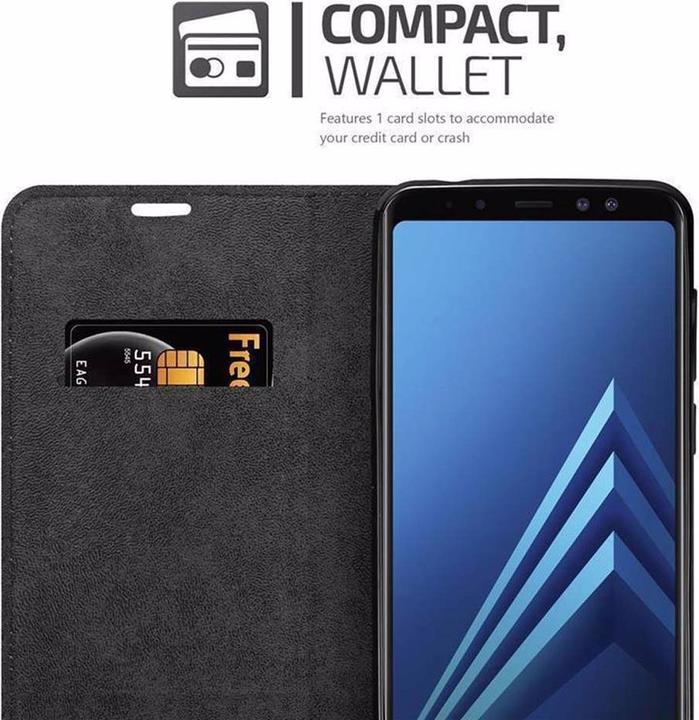 Actual product image Cadorabo Book Invisible Magnet Cover (Samsung Galaxy A6)
