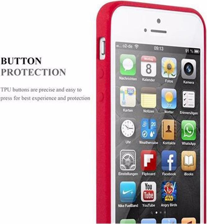 Produktbild Cadorabo TPU Frosted Cover (Apple iPhone 5)