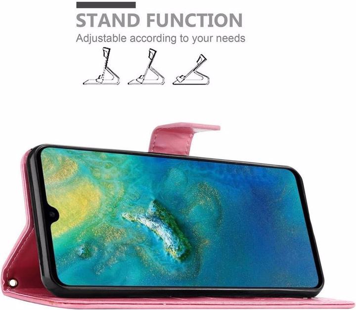 Image du produit Cadorabo Couverture du livre de fleurs (Mate 20)
