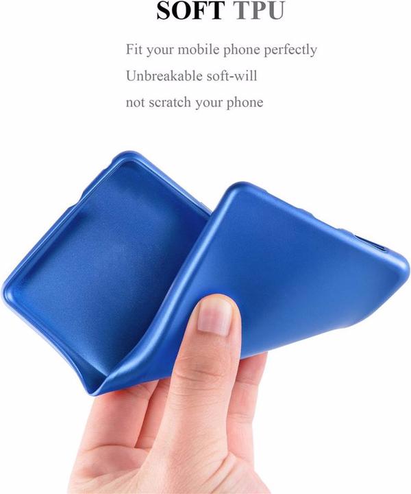 Actual product image Cadorabo TPU Matt Metallic Cover (Samsung Galaxy A40)