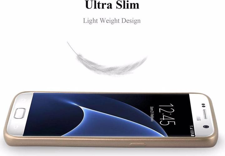 Image du produit Cadorabo Couverture métallique mate TPU (Samsung Galaxy S7)