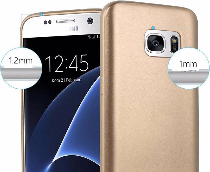 Image du produit Cadorabo Couverture métallique mate TPU (Samsung Galaxy S7)