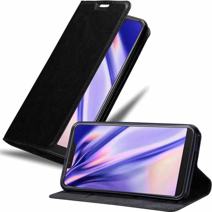 Productafbeelding Cadorabo Boek Onzichtbare Magneethoes (Wiko View 2 plus)