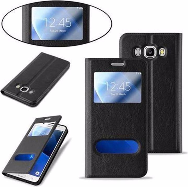 Productafbeelding Cadorabo Boek met Uitzicht Dubbele Raambedekking (Samsung Galaxy J7 2016)