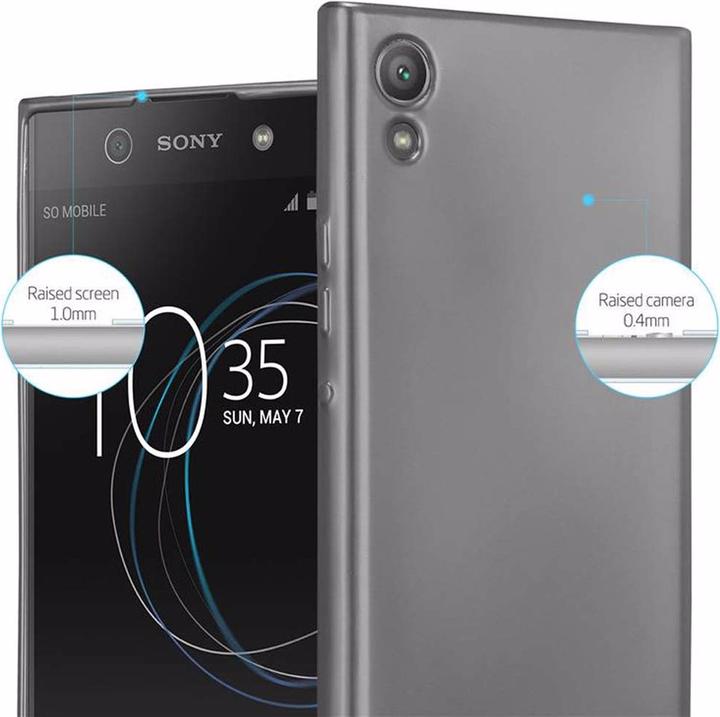 Productafbeelding Cadorabo TPU Matte Metallic hoes (Sony Xperia XA1)