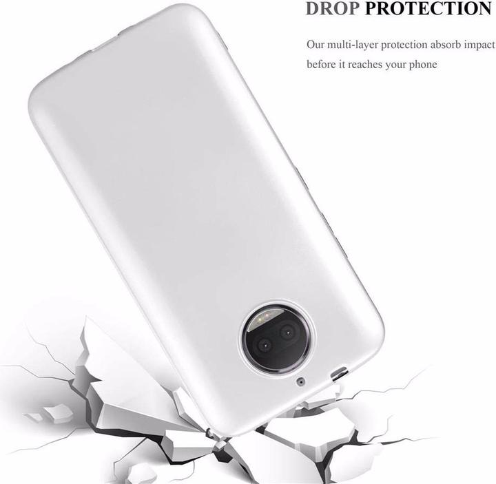 Actual product image Cadorabo TPU Matt Metallic Cover (Motorola Moto G5S Plus)