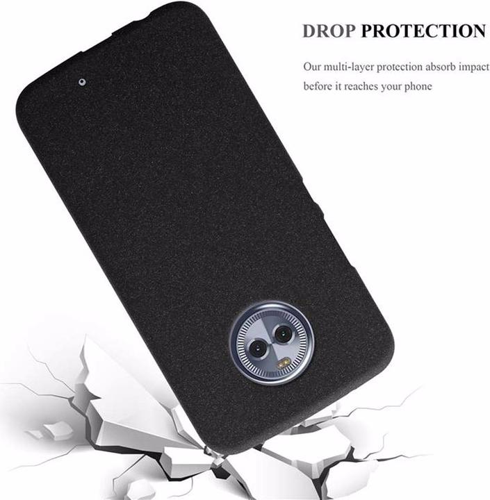 Actual product image Cadorabo TPU Frosted Cover (Motorola Moto X4)