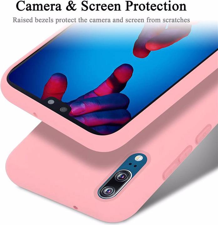 Actual product image Cadorabo TPU Liquid Silicone Case Cover (Cubot P20)