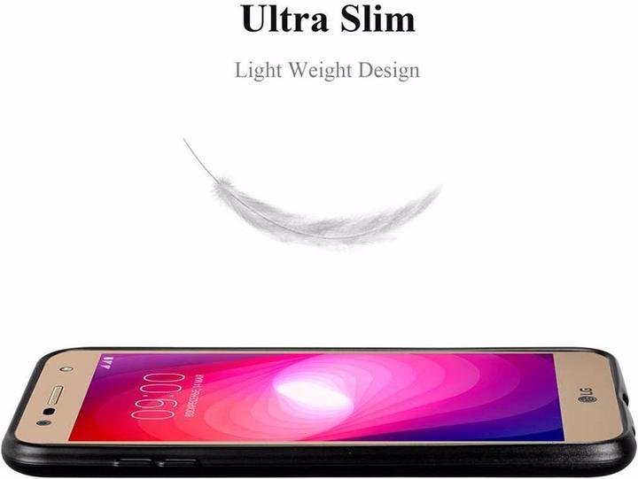 Actual product image Cadorabo TPU Matt Metallic Cover (LG X Power 2)