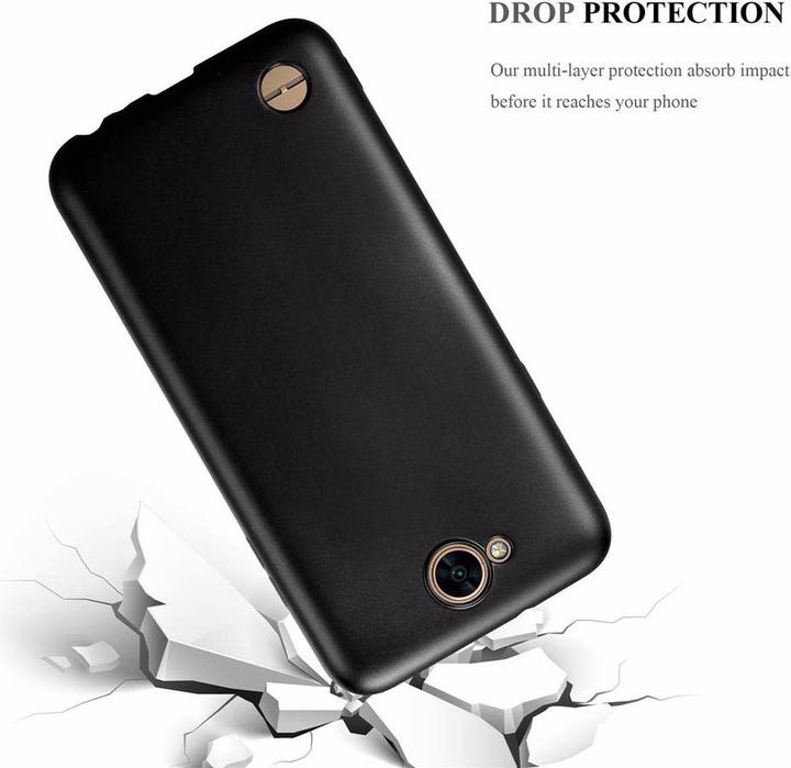 Actual product image Cadorabo TPU Matt Metallic Cover (LG X Power 2)