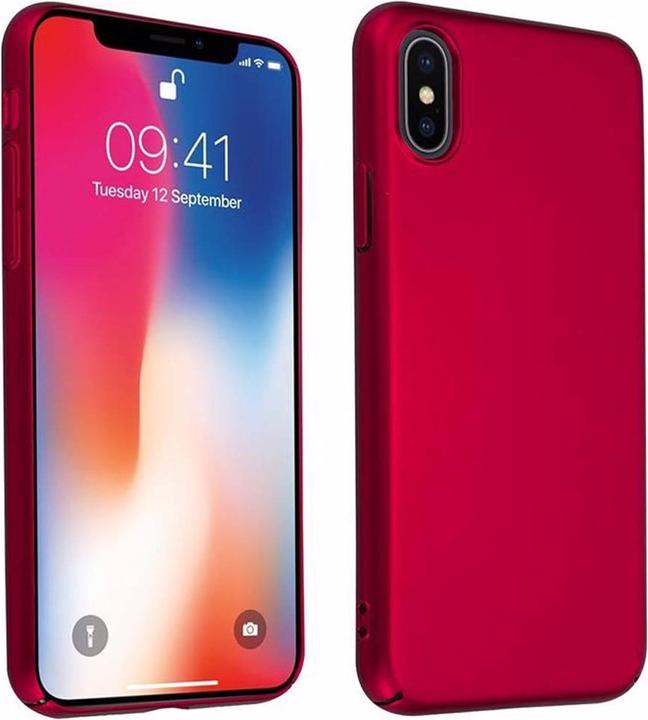 Actual product image Cadorabo Hard Cover Matt Metal Cover (Apple iPhone X)