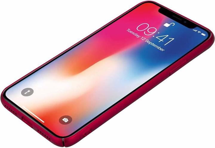 Actual product image Cadorabo Hard Cover Matt Metal Cover (Apple iPhone X)