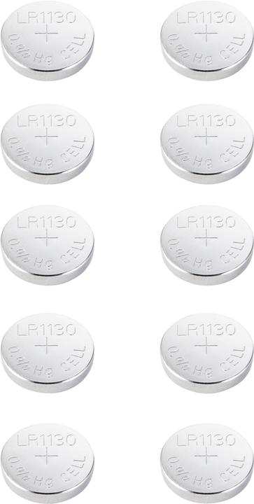 Image du produit Voltcraft AG10 Knopfzelle LR 1130 (10 pcs, AG10, 75 mAh)