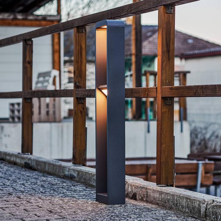 Produktbild Lindby Darko LED Garten Leuchte H100 Alu (2200 lm, IP54)
