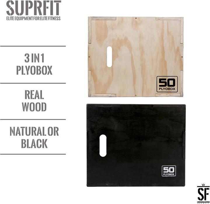 Produktbild Suprfit Baltrun Wooden Plyobox 3 in 1