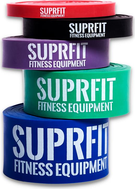 Produktbild Suprfit Strength Band Sets Profi Set (1.04 m, Stark, Leicht, Extra Stark, Extra Leicht)