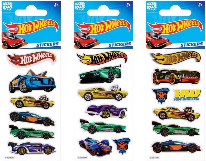 Actual product image Hot Wheels Stickervel