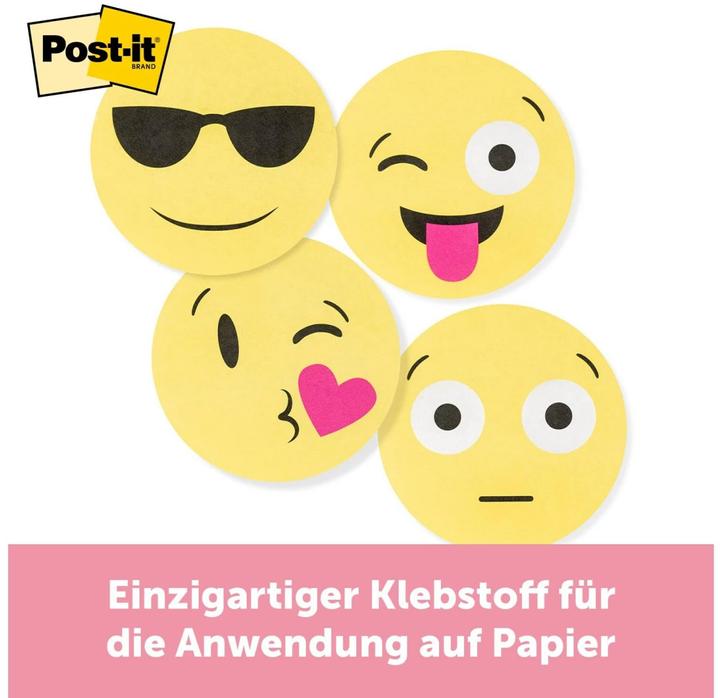 Immagine prodotto Post-it Smiley (7 x 7 cm)