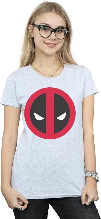 Actual product image Womens/Ladies Deadpool Large Clean Logo Cotton T-Shirt (S)