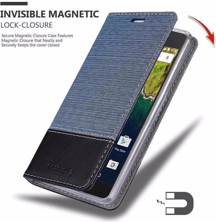 Productafbeelding Cadorabo Boek Jeans Optiek Cover (Huawei Nexus 6P)