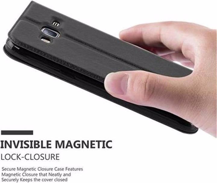 Produktbild Cadorabo Book mit View Doppelfenster Cover (Samsung Galaxy J3 (2016))