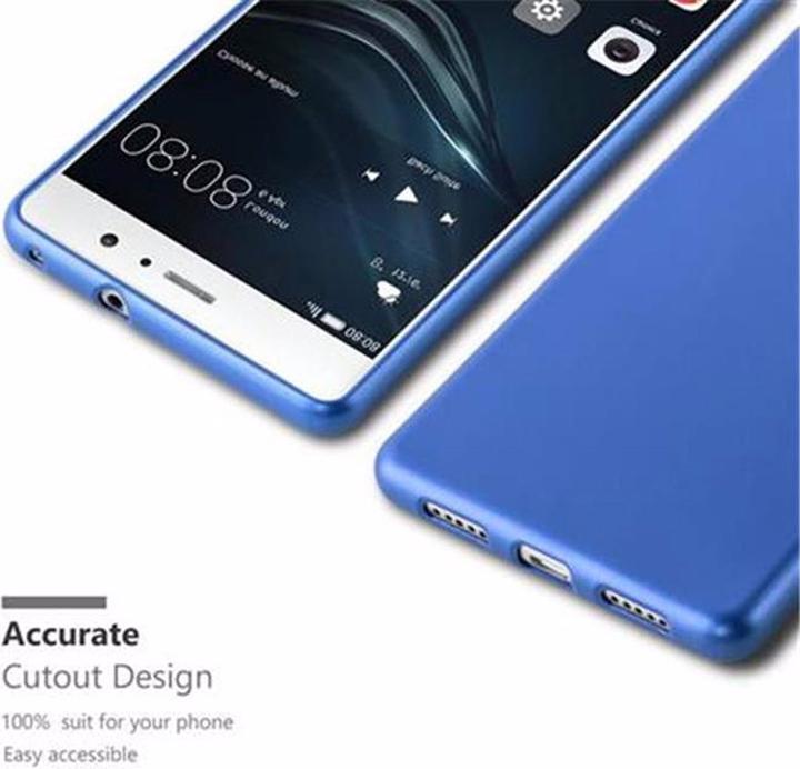 Productafbeelding Cadorabo TPU Matte Metallic hoes (Huawei P9 Lite)