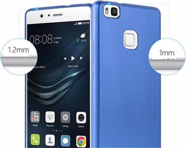 Productafbeelding Cadorabo TPU Matte Metallic hoes (Huawei P9 Lite)