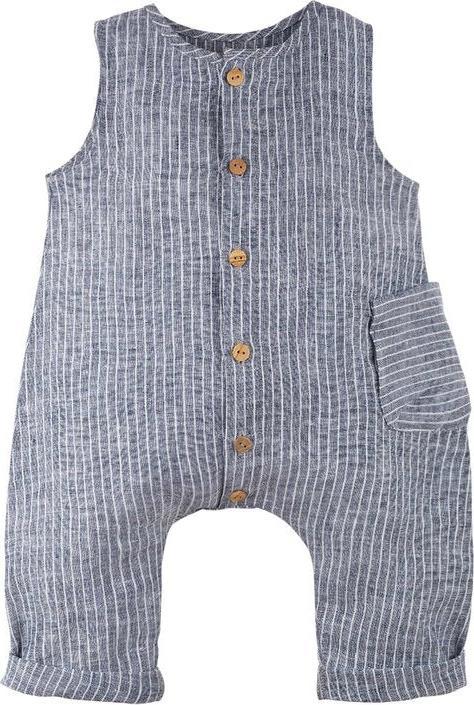 Immagine prodotto Pure Pure Pettorina in lino Navy (80)