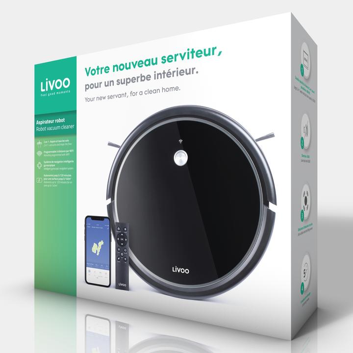 Image du produit Livoo Aspirateur robot (Robot d'aspiration et de nettoyage)