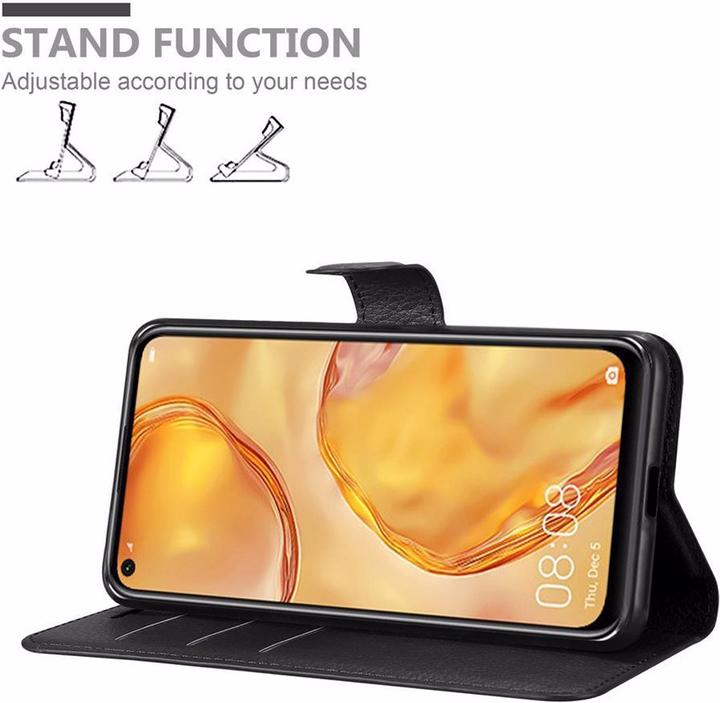 Image du produit Cadorabo Book avec fonction stand Cover (Huawei Nova 7i, Huawei P40 Lite)