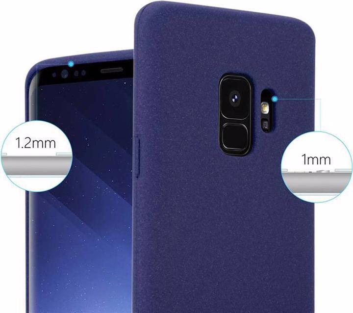 Actual product image Cadorabo TPU Frosted Cover (Samsung Galaxy S9+)