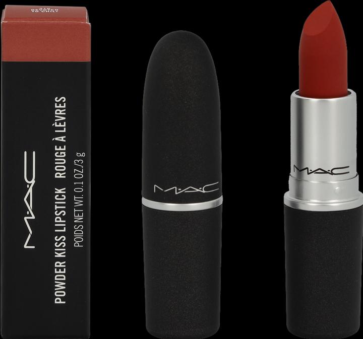 Actual product image MAC Cosmetics Powder Kiss Lipstick (Devoted To Chili)