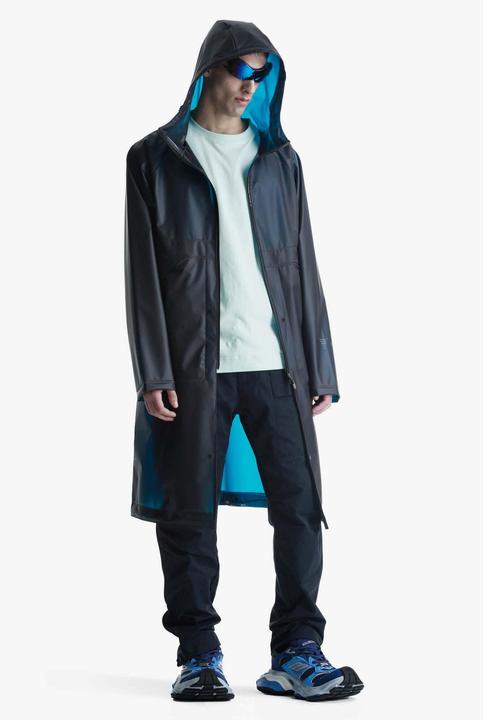 Produktbild Krakatau regenjacke tranformabe verchweisst tethy (S)