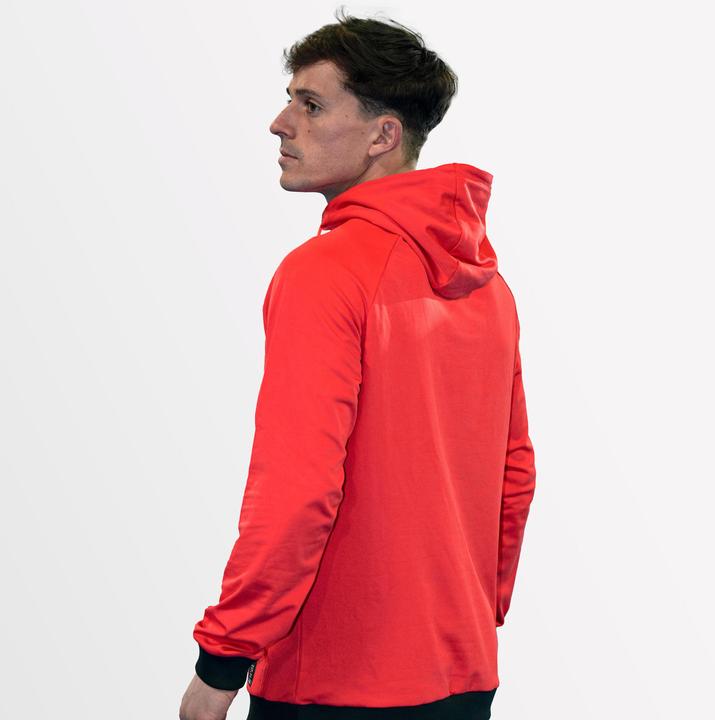 Image du produit Kuikma Sweat de padel technique avec capuche homme - pro rouge (XL)