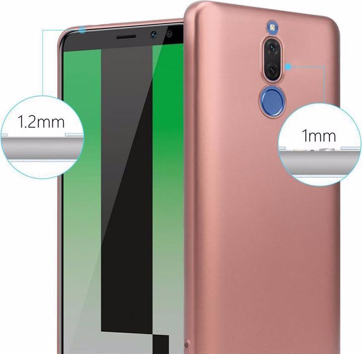 Image du produit Cadorabo Couverture métallique mate TPU (Mate 10 Lite)