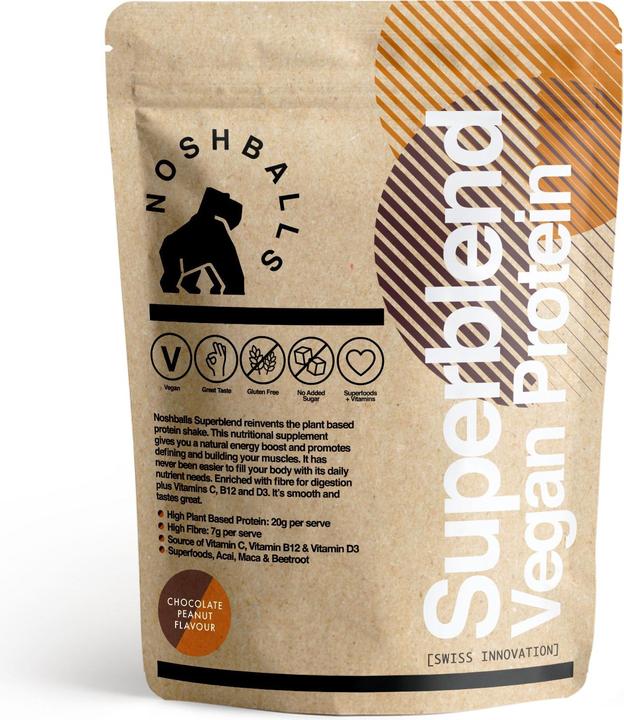 Image du produit Noshballs Superblend (Chocolat, Arachide, 1 pcs, 520 g)