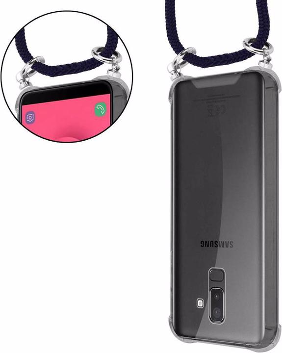 Produktbild Cadorabo TPU Handy Kette SILBER Cover