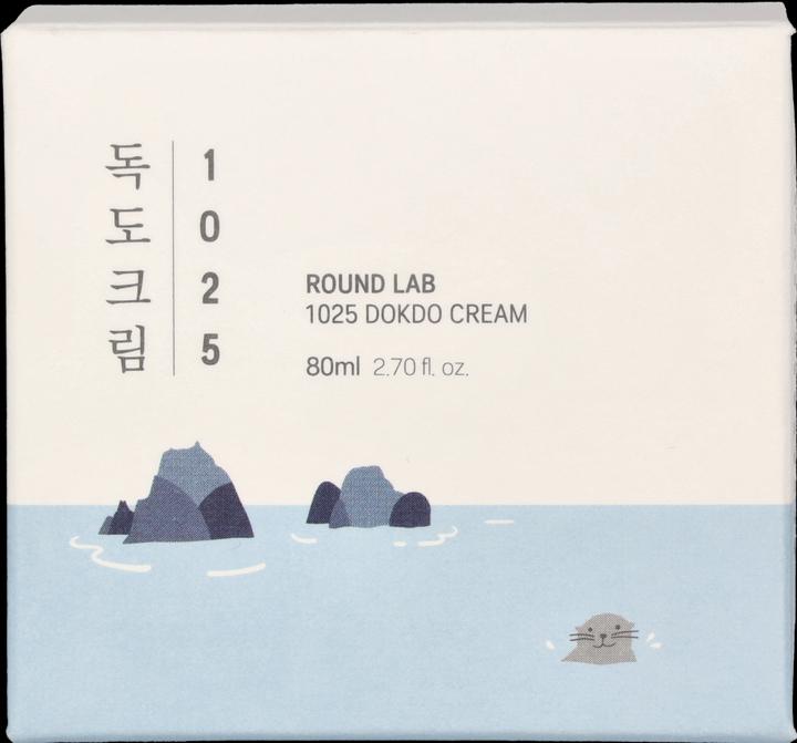 Actual product image Round Lab 1025 Dokdo Cream (80 ml, 24h cream)