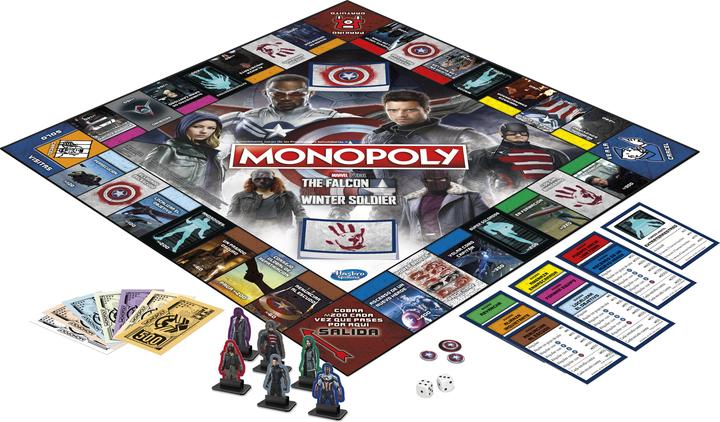 Immagine prodotto Monopoly Marvel Studios - The Falcon and the Winter Soldier Edition (Inglese)