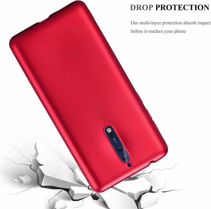 Produktbild Cadorabo TPU Matt Metallic Cover (LG K8 2017)