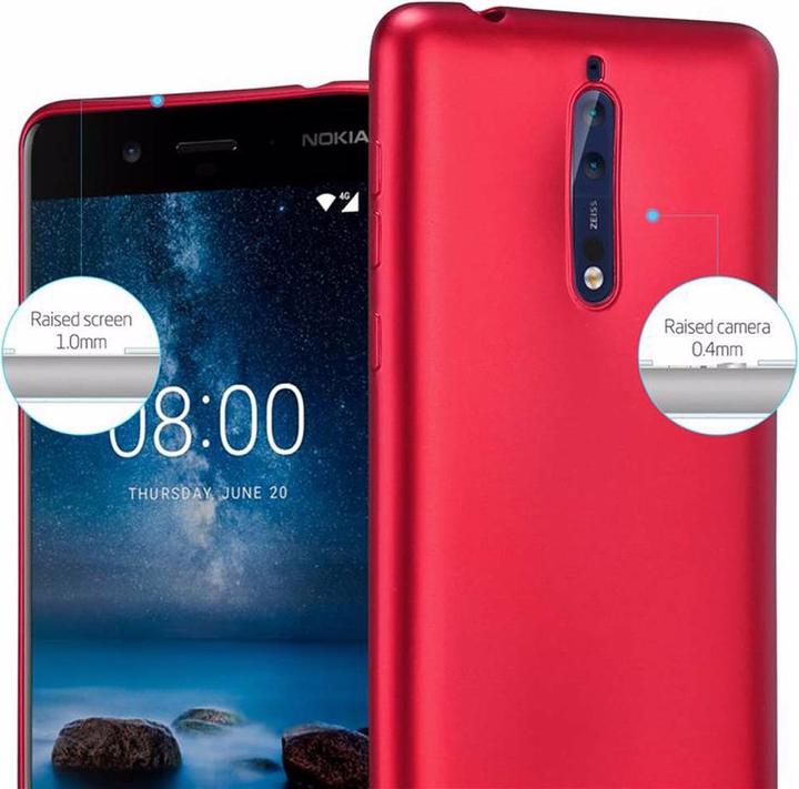 Produktbild Cadorabo TPU Matt Metallic Cover (LG K8 2017)