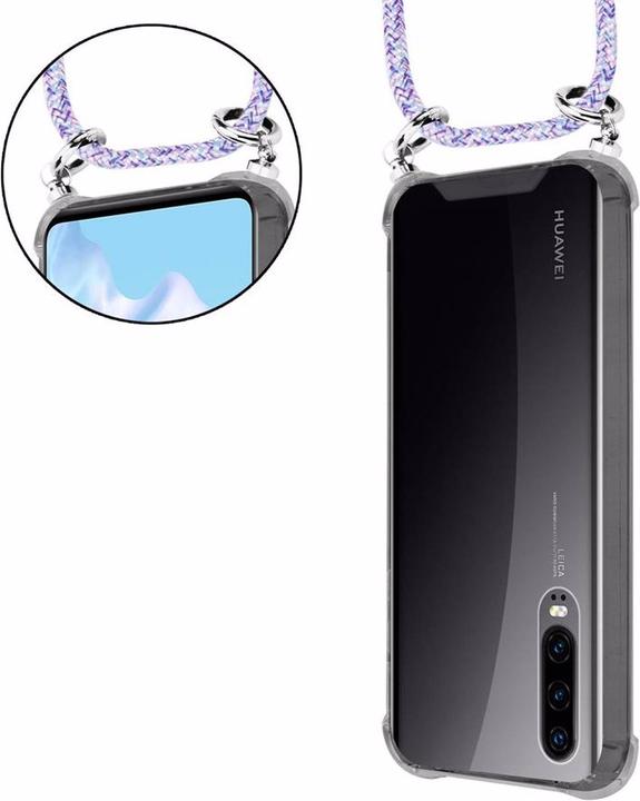 Produktbild Cadorabo TPU Handy Kette SILBER Cover