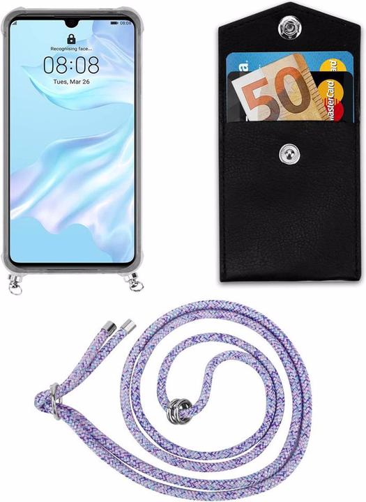 Produktbild Cadorabo TPU Handy Kette SILBER Cover