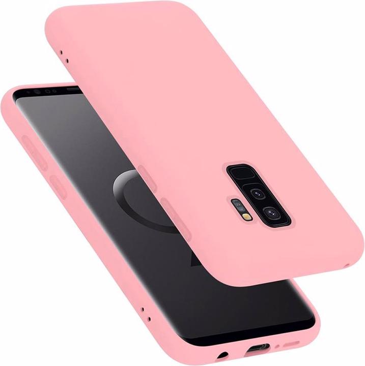 Actual product image Cadorabo TPU Liquid Silicone Case Cover (Samsung Galaxy S9+)
