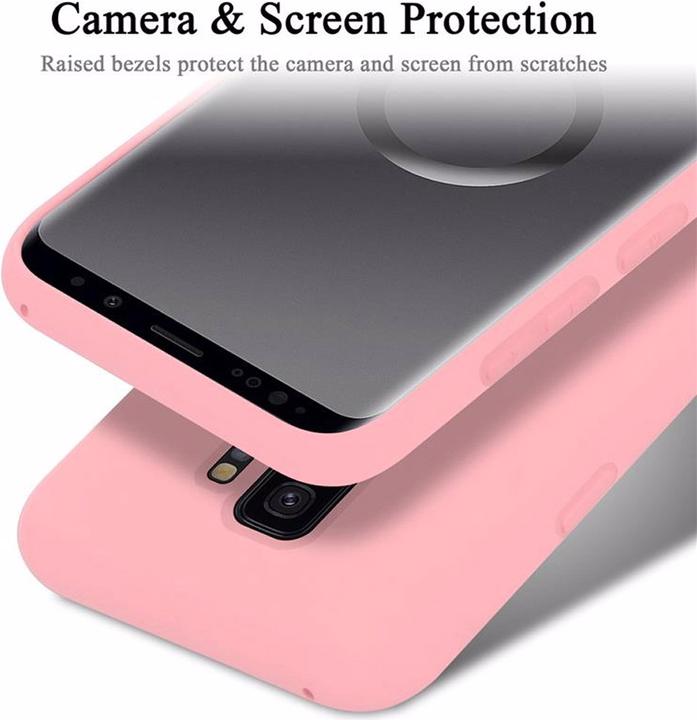 Actual product image Cadorabo TPU Liquid Silicone Case Cover (Samsung Galaxy S9+)